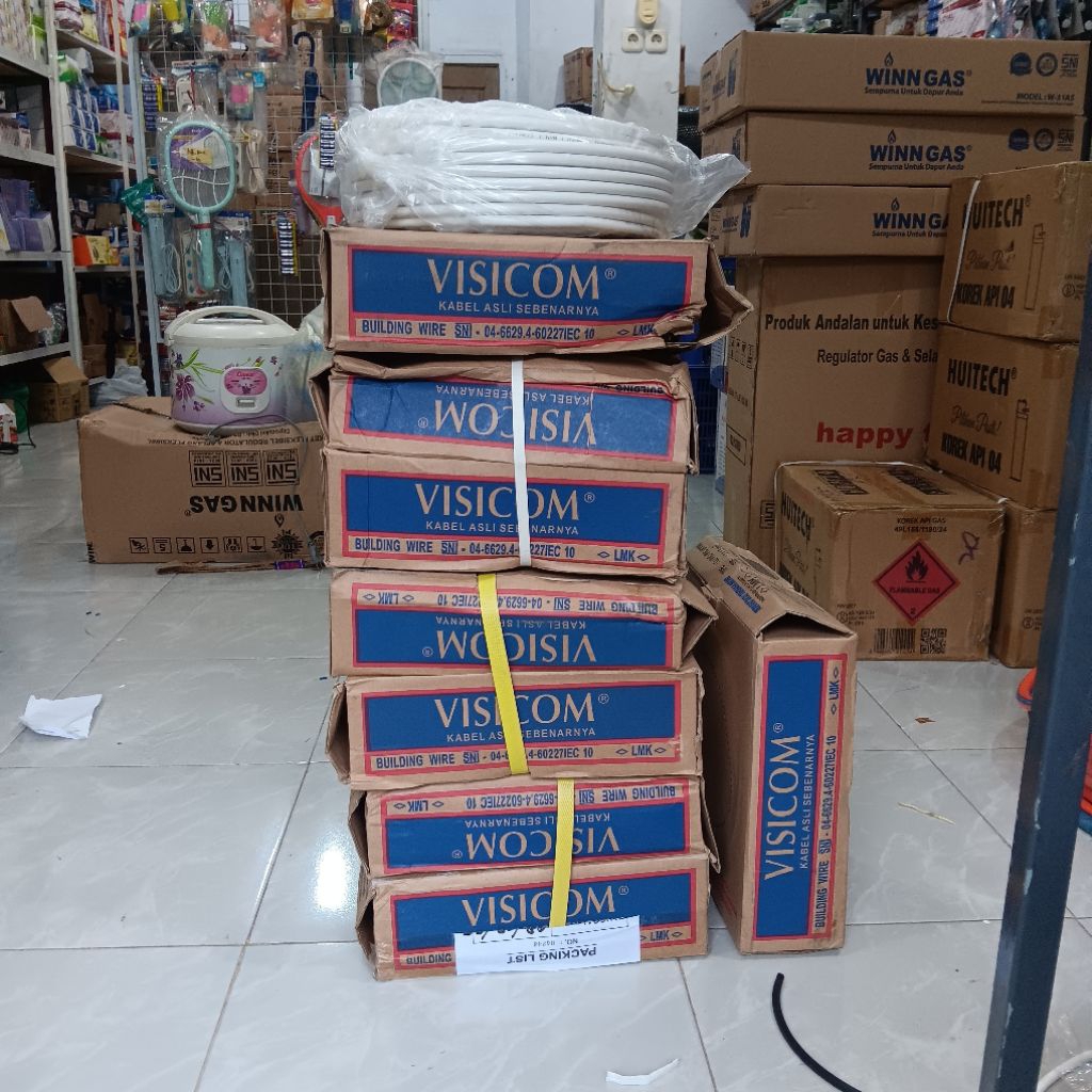 mym visicom 2×1.5 mm asli tembaga full