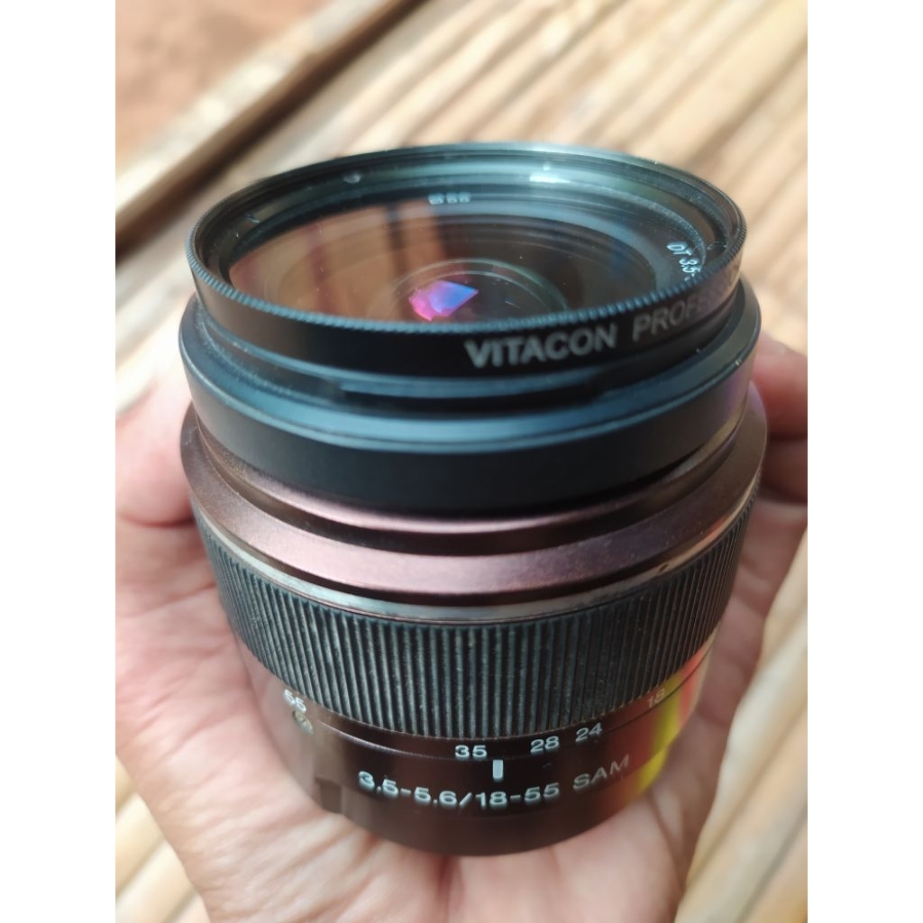 lensa DSLR Sony 18-55mm normal