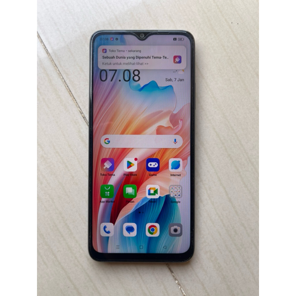 oppo a38 ram 6/128 second resmi
