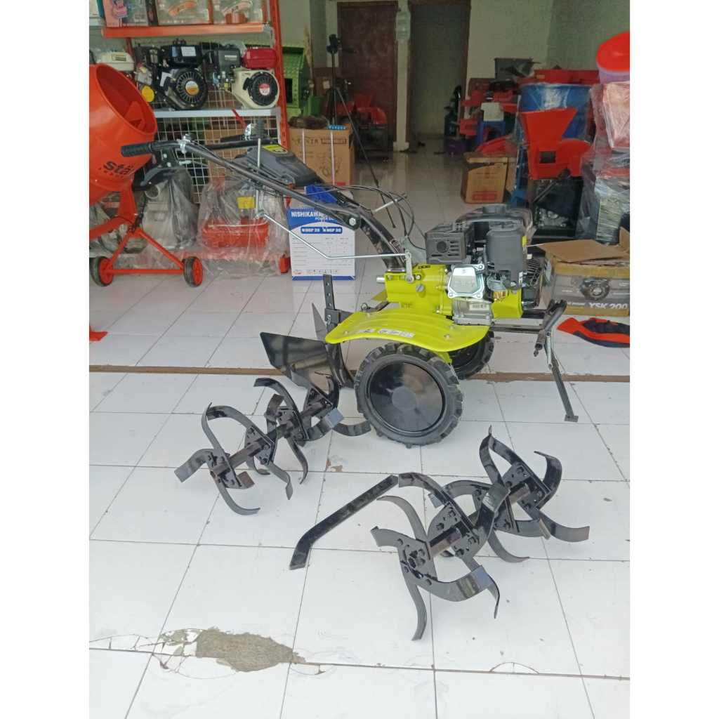 MESIN MINI TILLER TRAKTOR TANGAN PROQUIP REX 900