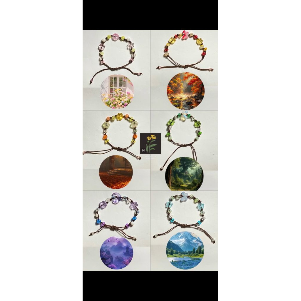 gelang fairy tali coklat