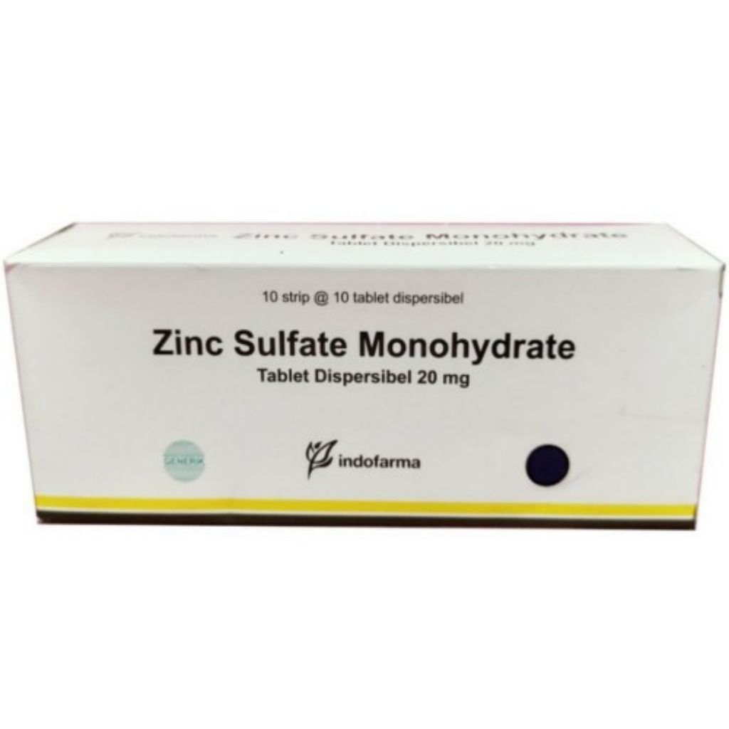 Zinc 20 mg 10 Tablet