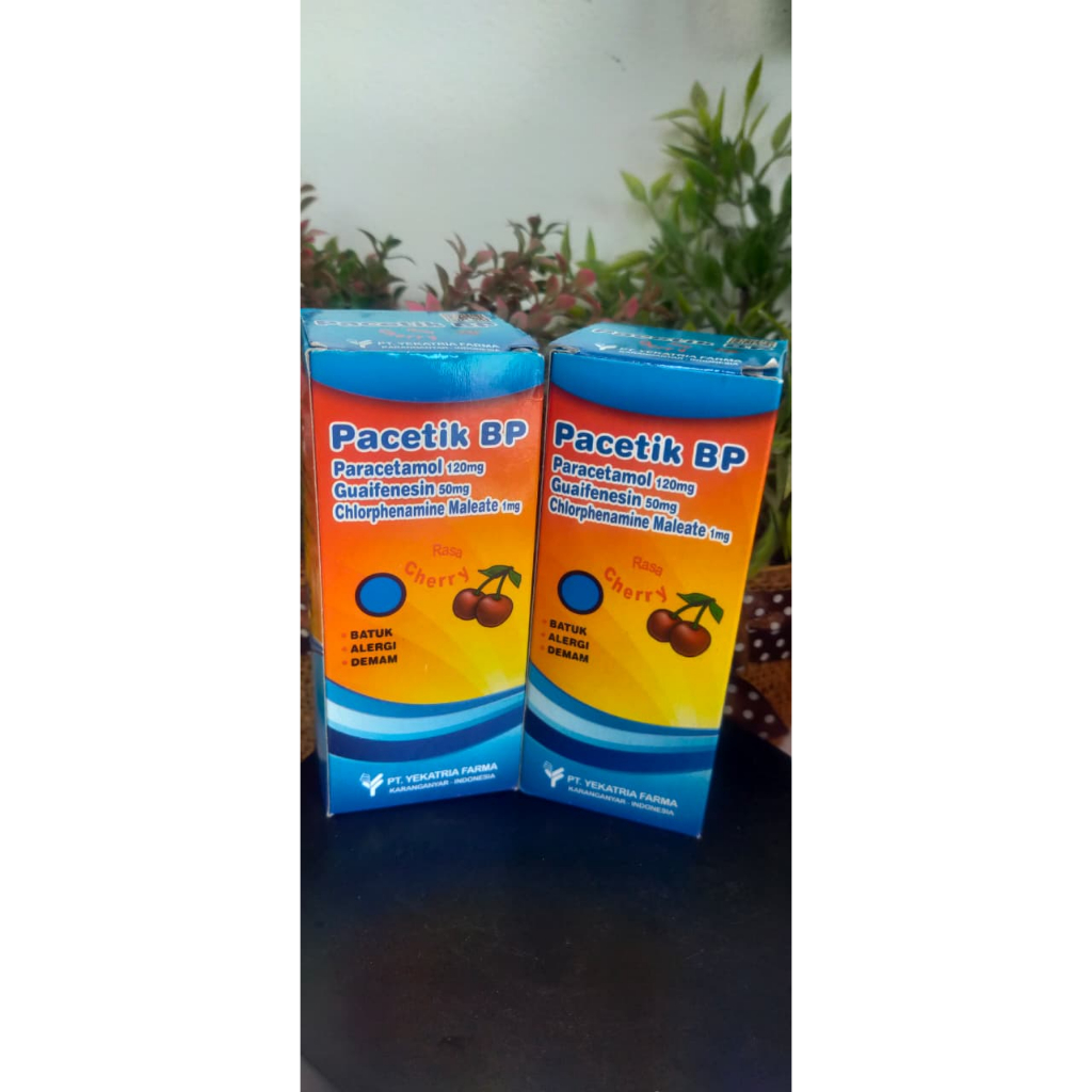 PACETIK BP SIRUP 60 ML | SYRUP PACETIK UNTUK DEMAM BATUK PILEK