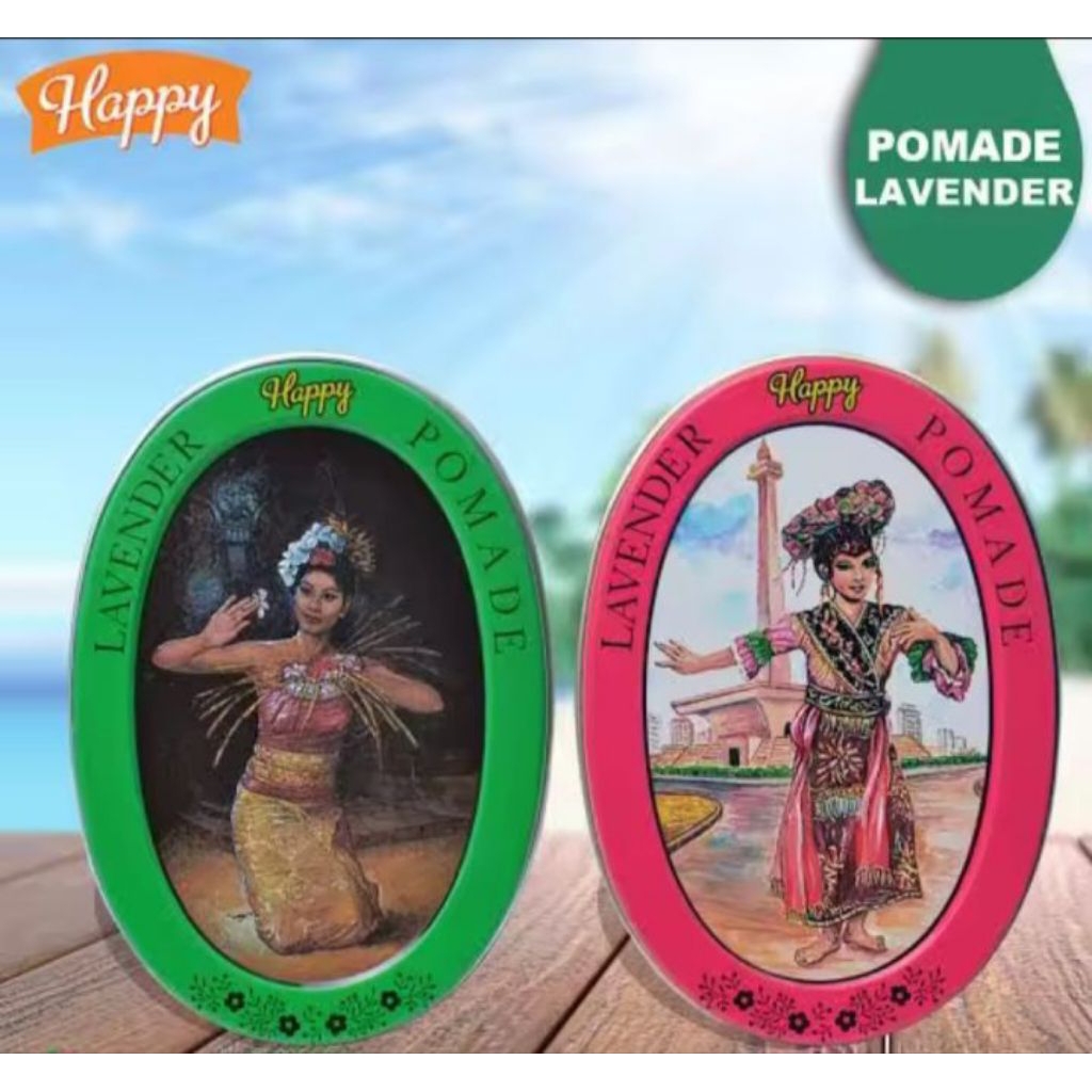 Lavender Pomade 65gr - Minyak Rambut Lavender / Minyak Rambut Jadul /Haircare