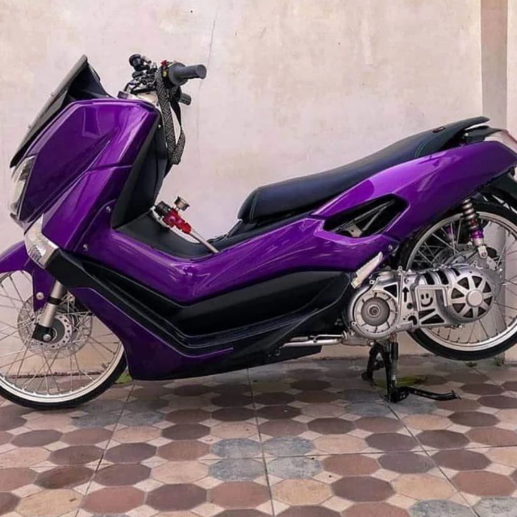 sticker skotlet purple ungu candy skotlet metalik candy