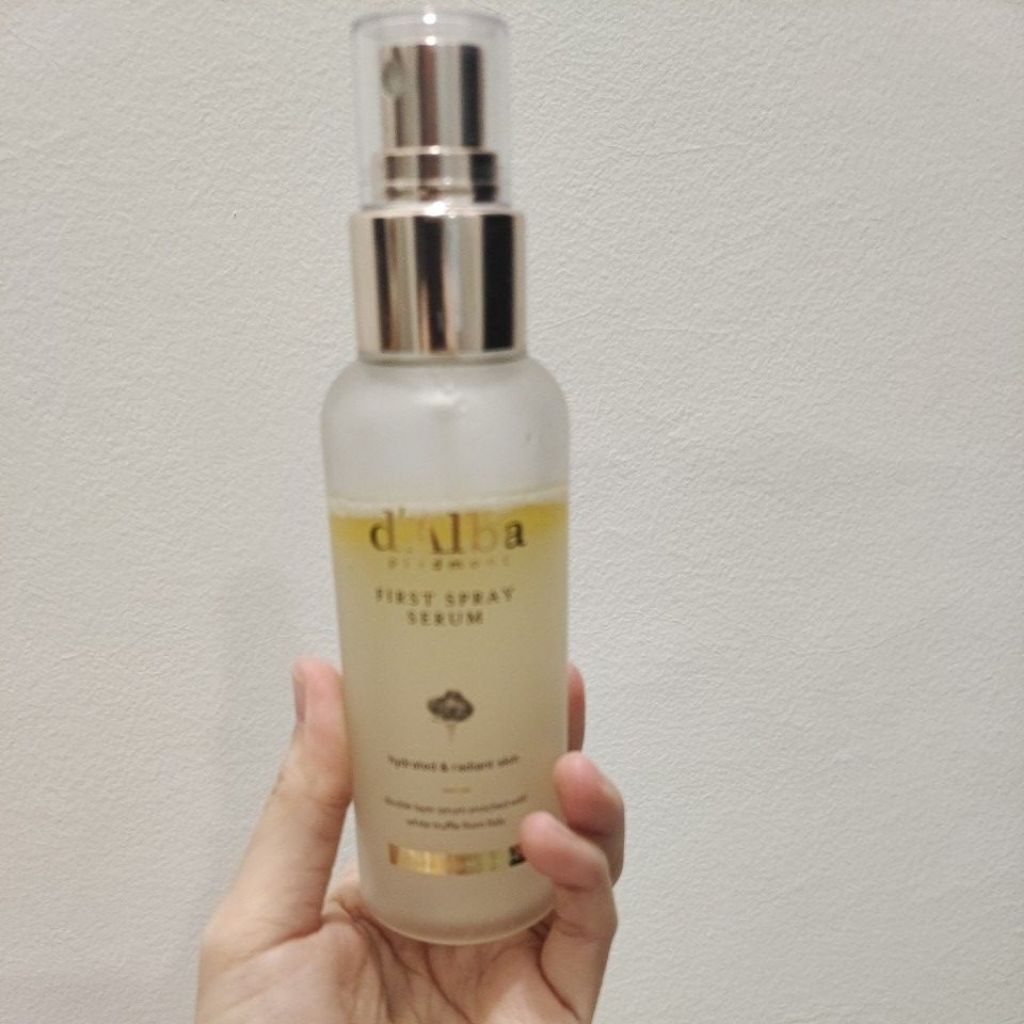 Preloved D'Alba first spray serum
