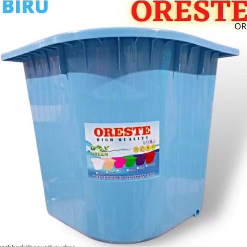 Bak Mandi / Bak Sudut Air PVC (120 Liter) (Oreste) (3 Warna)