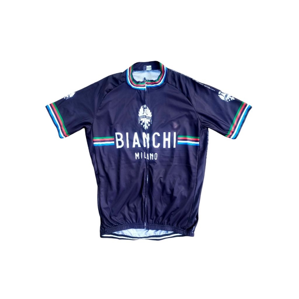bianchi jersey sepeda celana dan baju