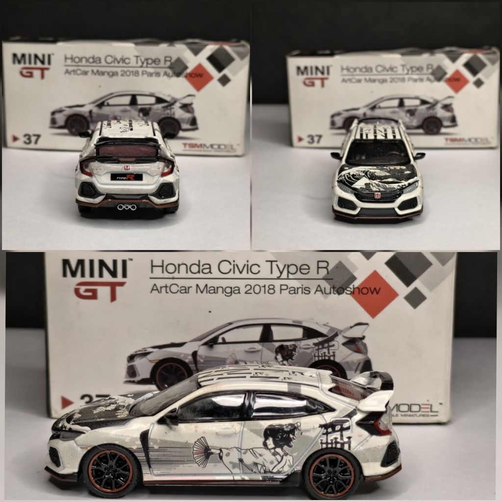 Mini GT Civic Type-R Manga Art