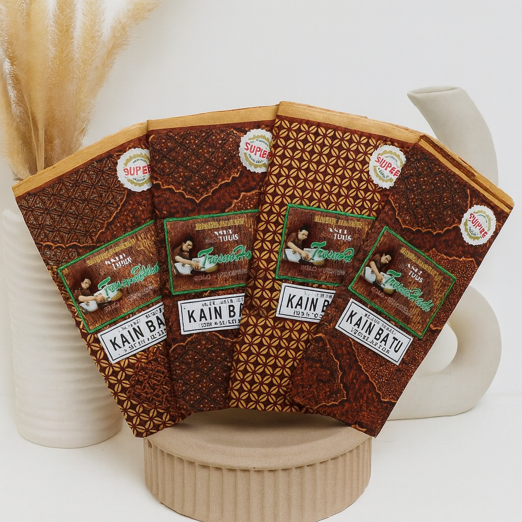 KAIN JARIK BATIK TRESNO HADI / SAMPING KEBAT PANJANG / KAIN BATU