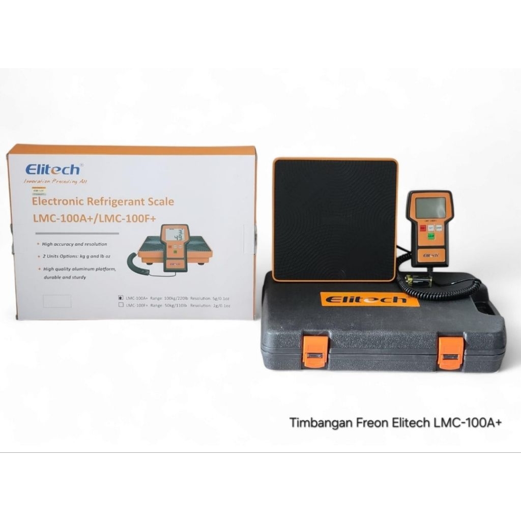 TIMBANGAN FREON AC DIGITAL ELITECH LMC 100A+ ORIGINAL