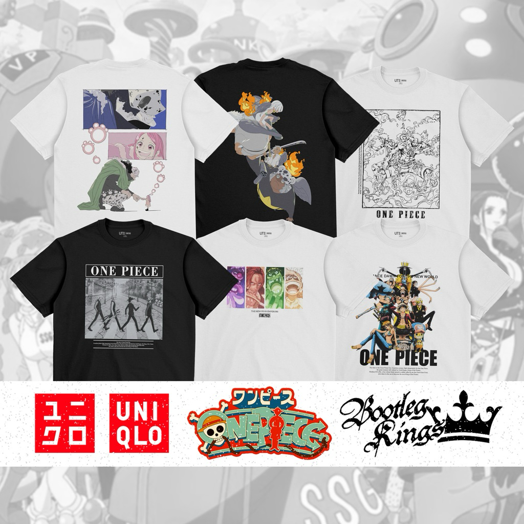 [HOT] UNIQLO X ONE PIECE EGGHEAD 2025 GRAPHIC T-SHIRT | MATERIAL 24s COTTON COMBED ASLI | SABLON PRE