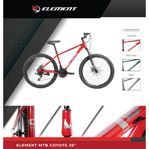 Sepeda MTB Element Coyote 26 Inch