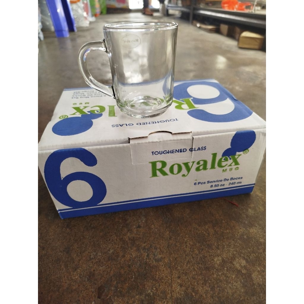 gelas kopi royalex tebal