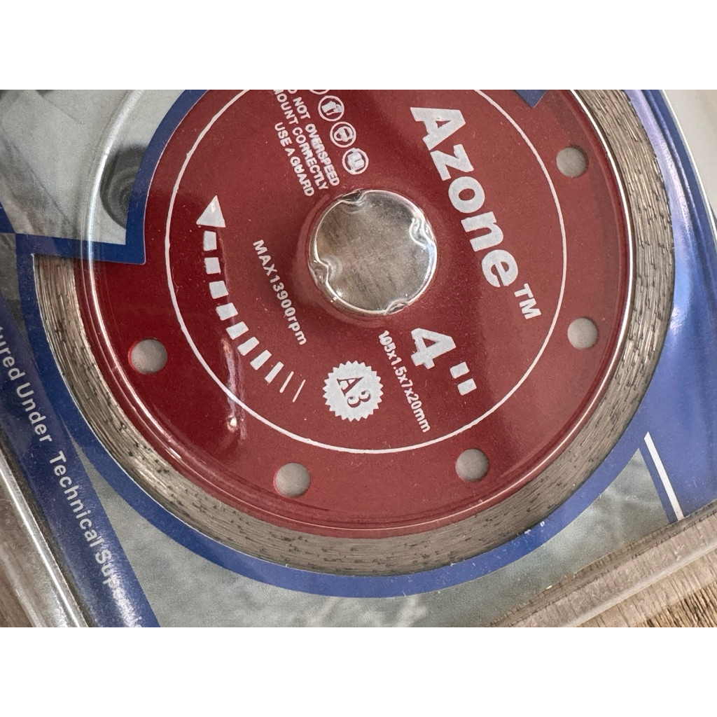 Diamond Wheel 4” Azone || Mata Pisau Potong Keramik