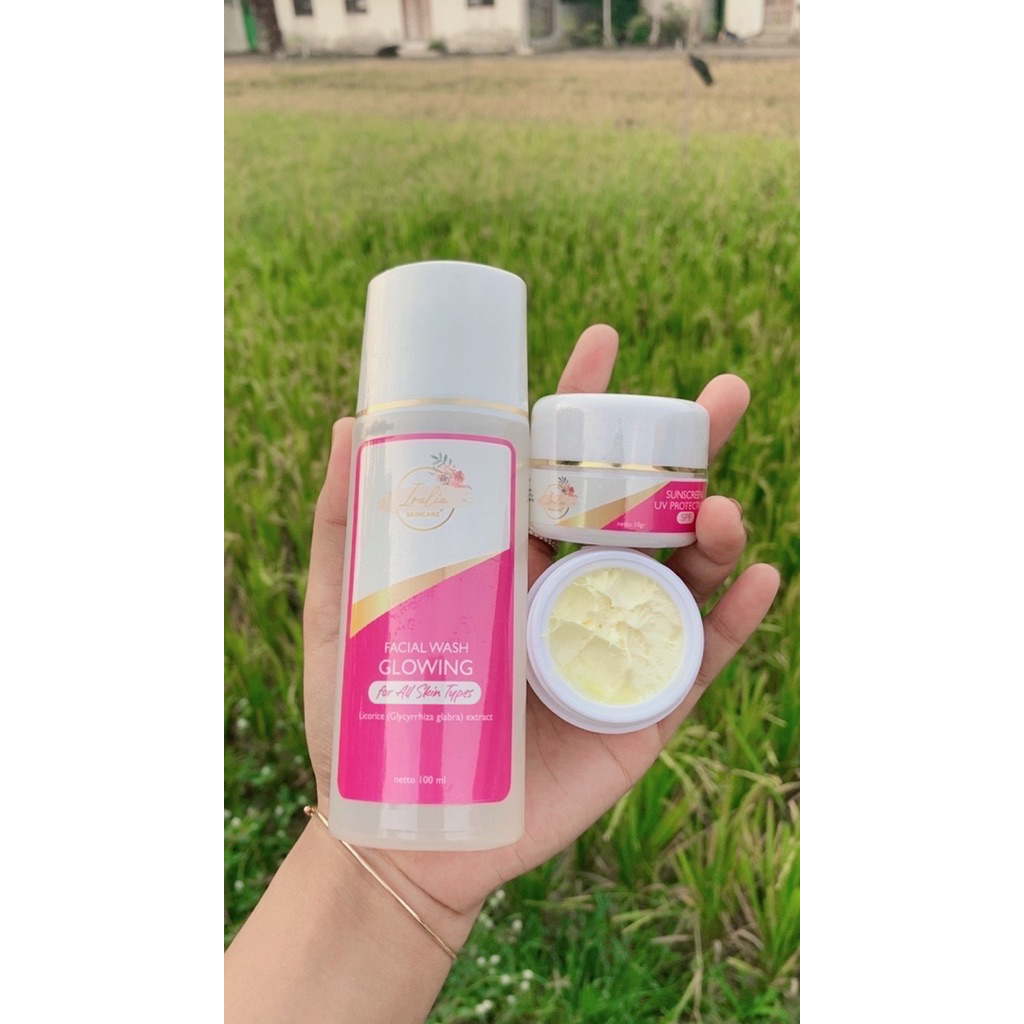 PAKET ISI 3 DAY SUNSCREEN IRALIA SKINCARE