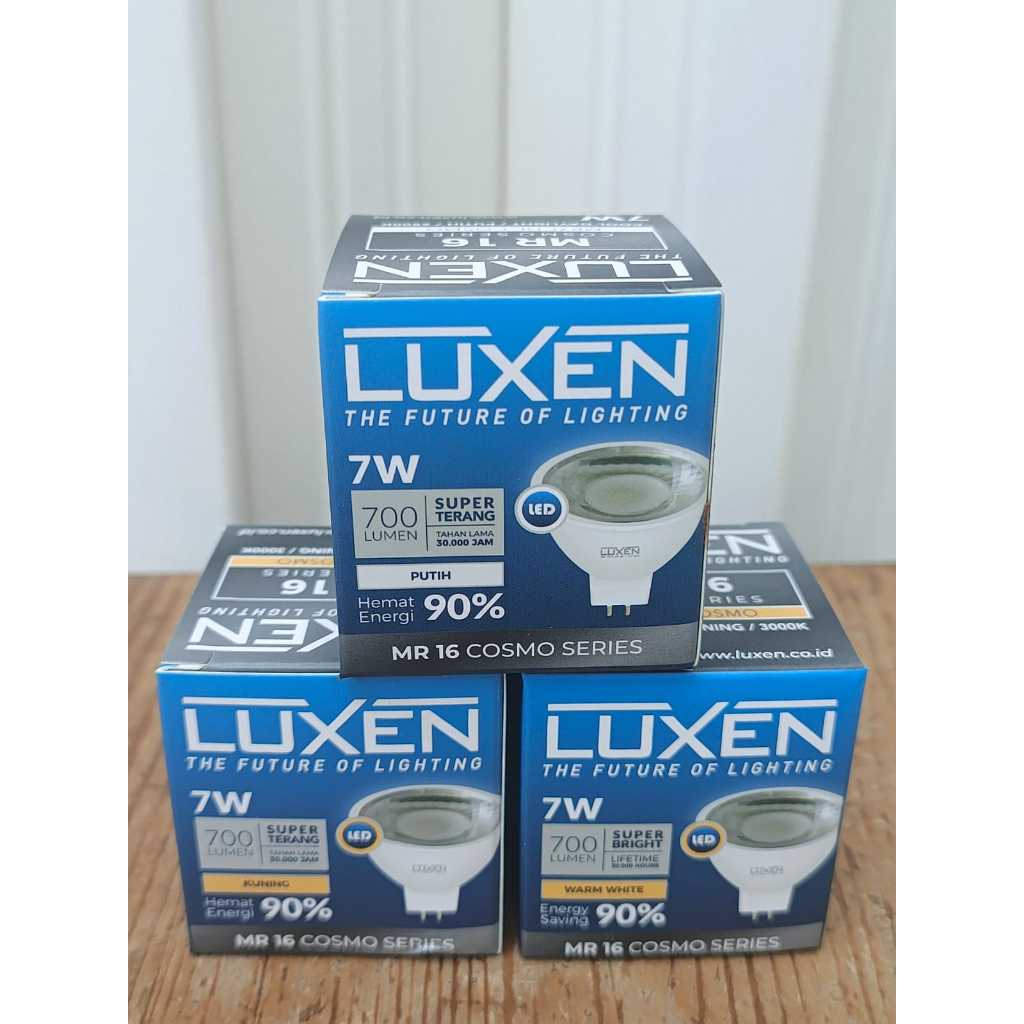 LUXEN LED MR 16 7W LAMPU LUXEN LED SPOTLIGHT MR LED