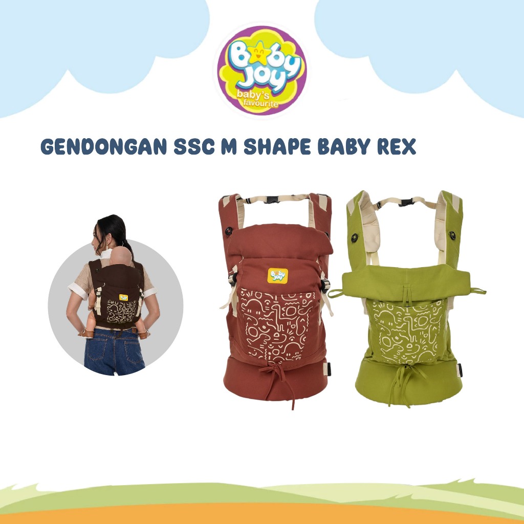 Baby Joy Gendongan Bayi SSC M-Shape Baby Rex
