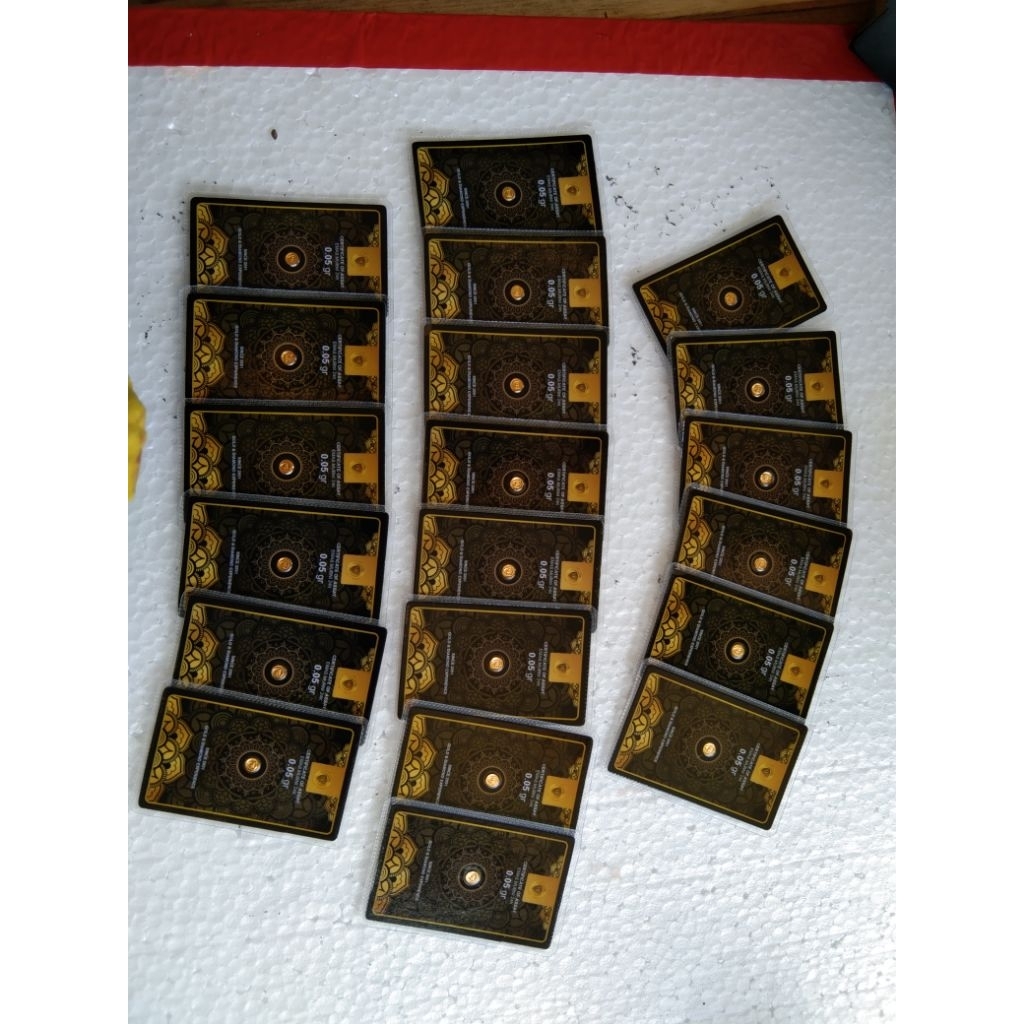 Emas Murni Minigold 0,05 gram 24 karat