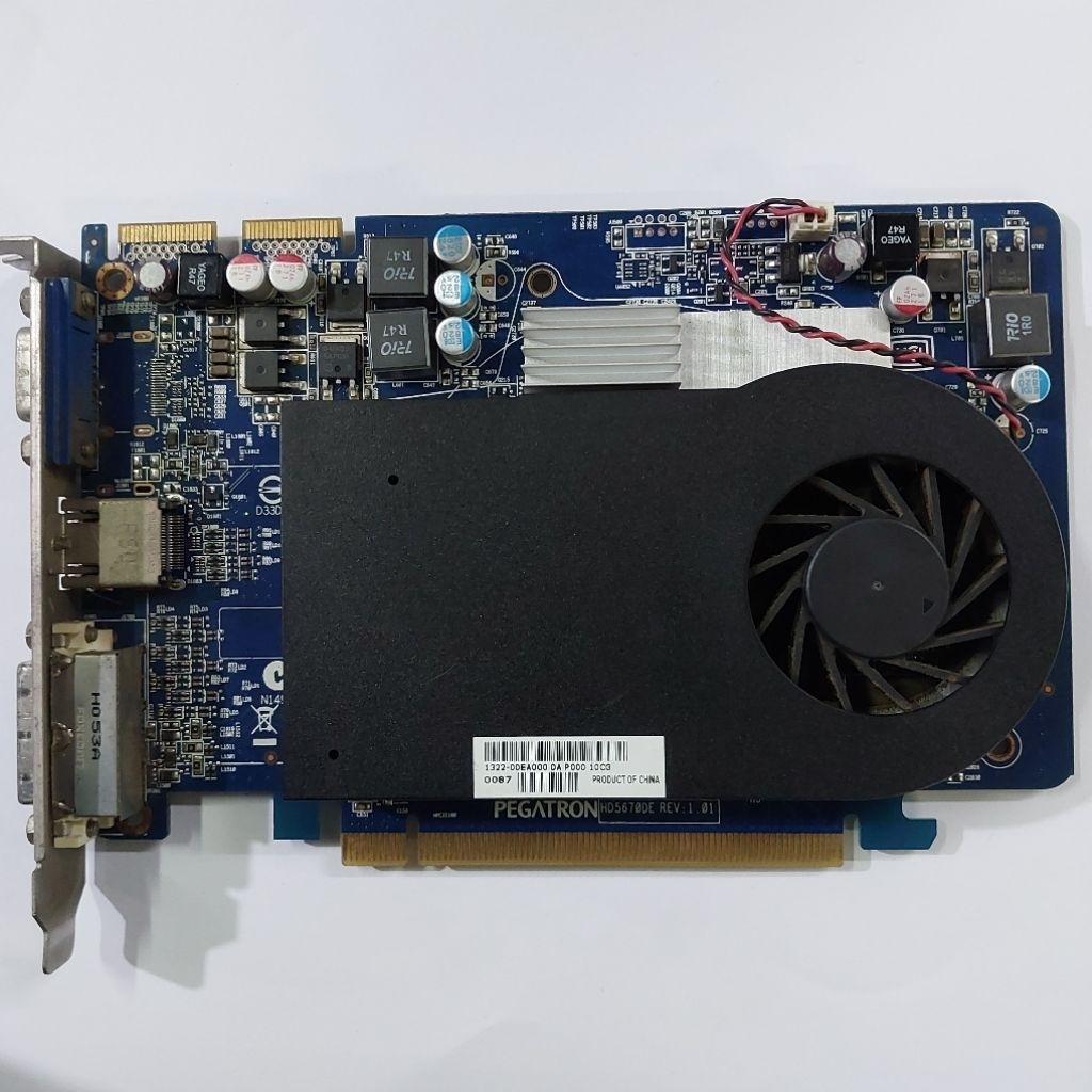Vga card AMD Radeon HD5670 Pegatron 1GB DDR5 HDMI DVI VGA MURAH