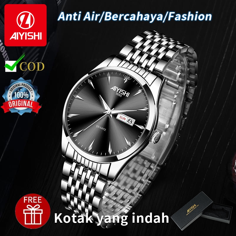 Terlaris Jam Tangan Pria AIYISHI-1695 Tahan Air