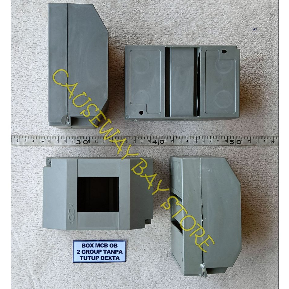 Box Mcb 2 GROUP TEMPEL TANPA TUTUP DEXTA