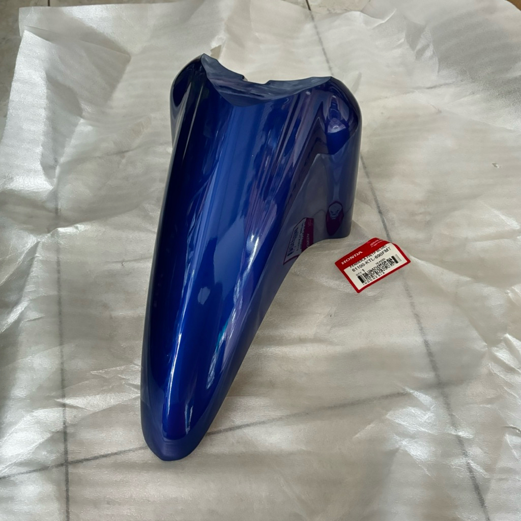 61100-KTL-690FMT Slebor Spakbor Depan Supra Fit New Biru Tua