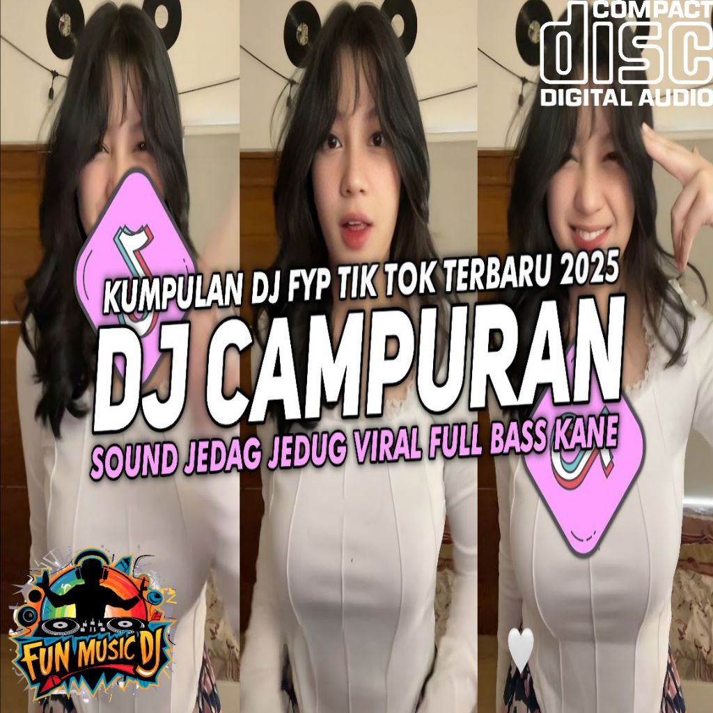 KASET LAGU DJ CAMPURAN TERBARU VIRAL TIKTOK 2025 - KASET CD LAGU DJ VIRAL TERBARU - KASET MP3 LAGU D