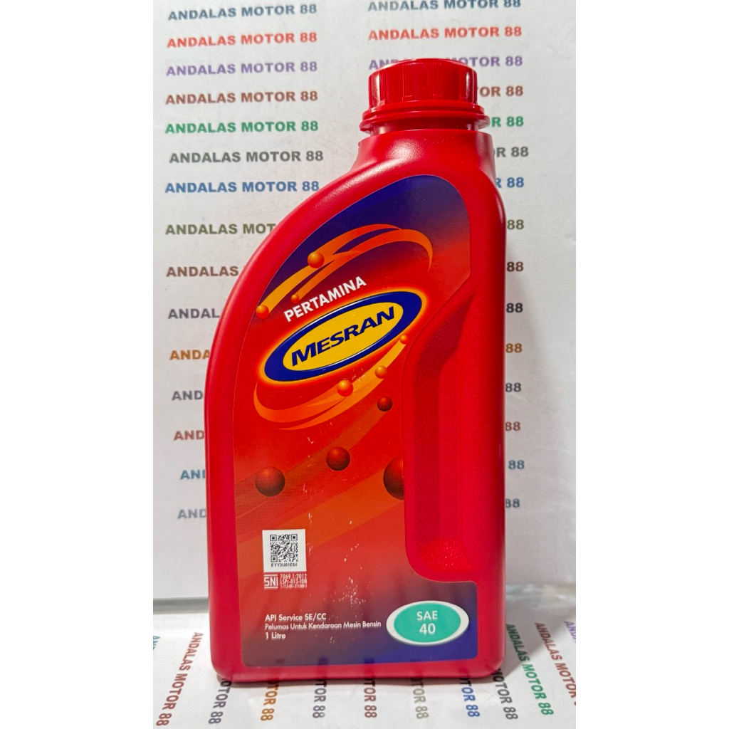 OLI MESRAN PERTAMINA SAE 40 [ 1L ] ASLI ORIGINAL