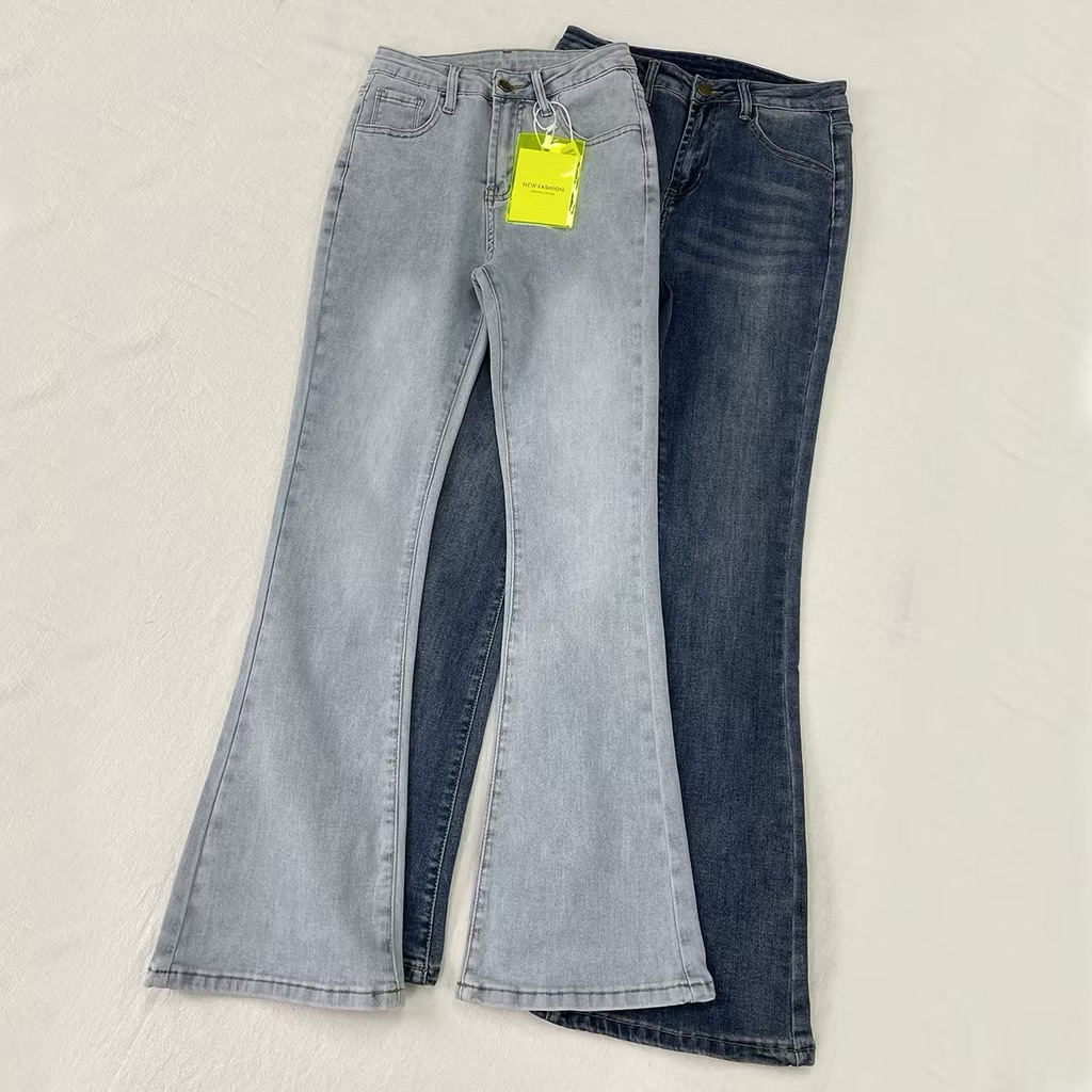 Kaia Cutbray Jeans - Highwaist Skinny Cutbray Denim Wanita