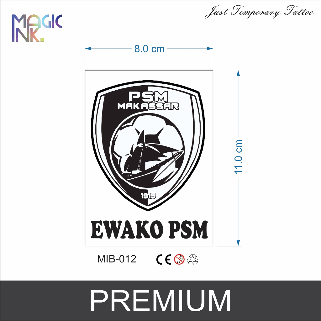 Tattoo Fruit Ink PSM Makassar