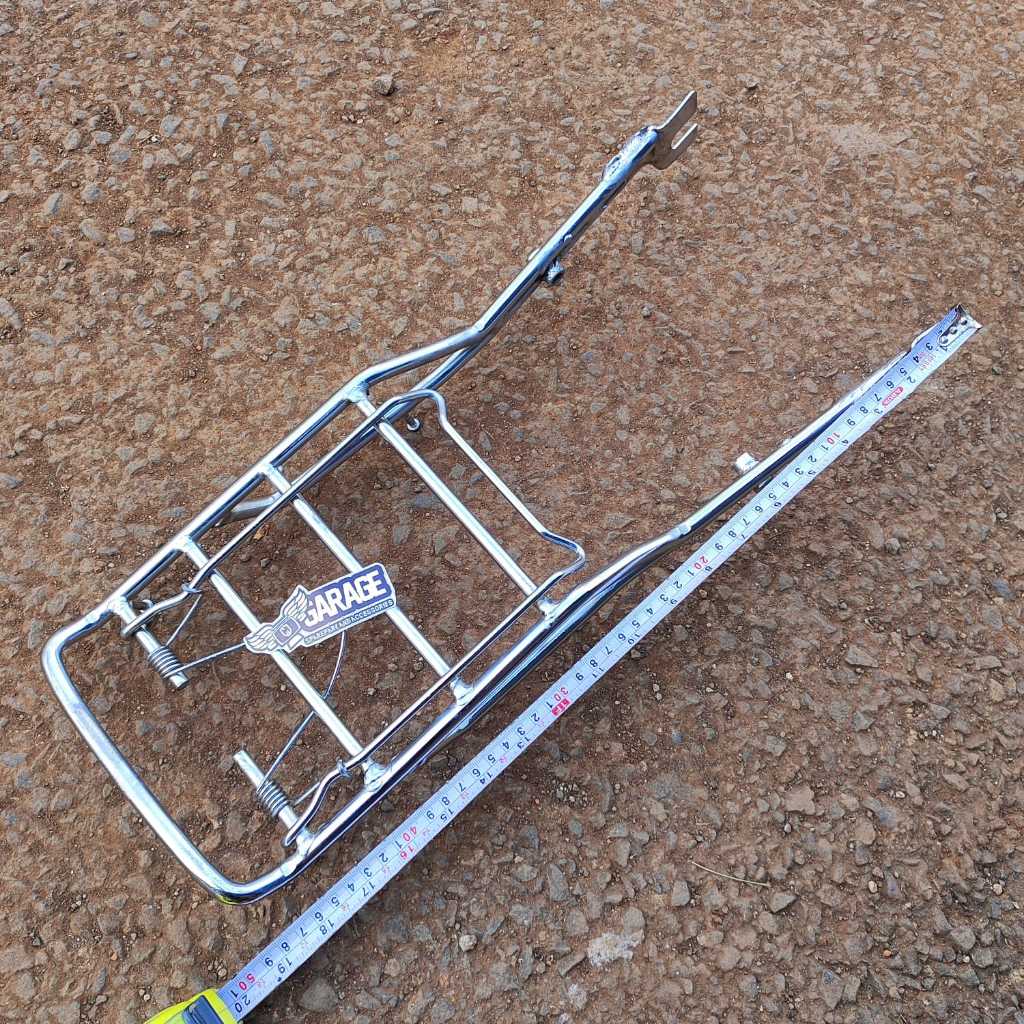 Behel Honda CB 100 Begel CB CEPE Rak Jepit belakang Cb100 behel pegangang belakang Bagan Tebal Crome