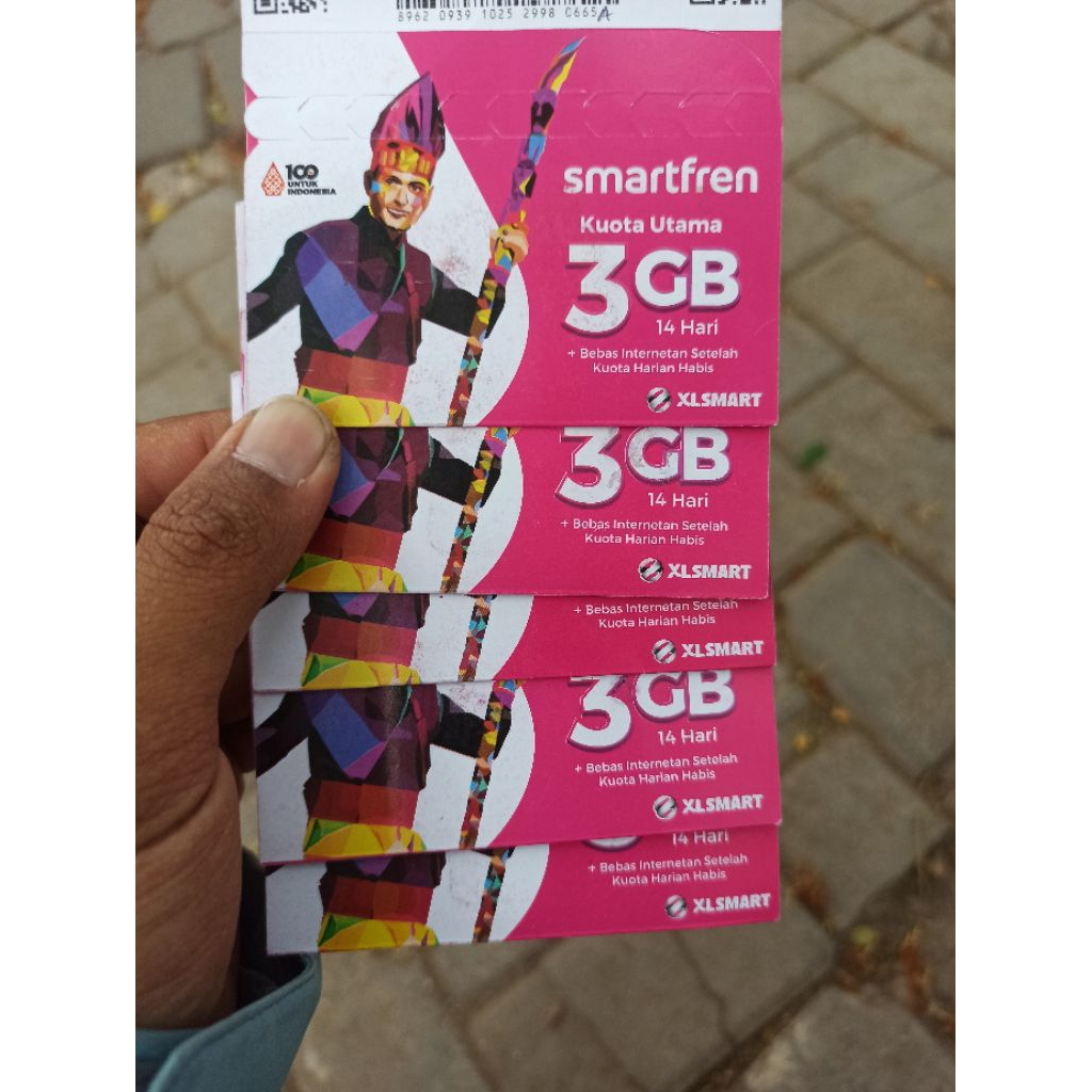 Smartfren Paket Data 3Gb + 5Gb