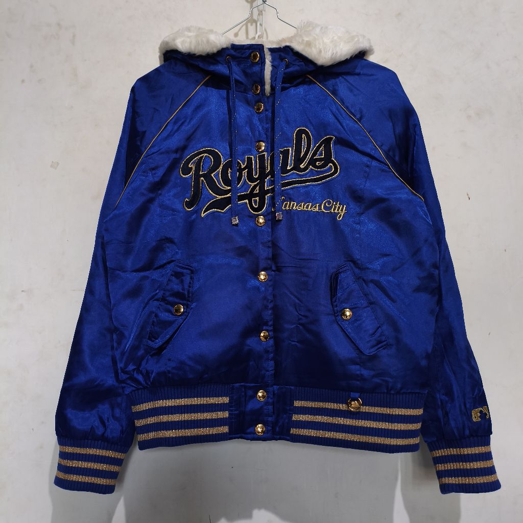 varsity MLB satin royals