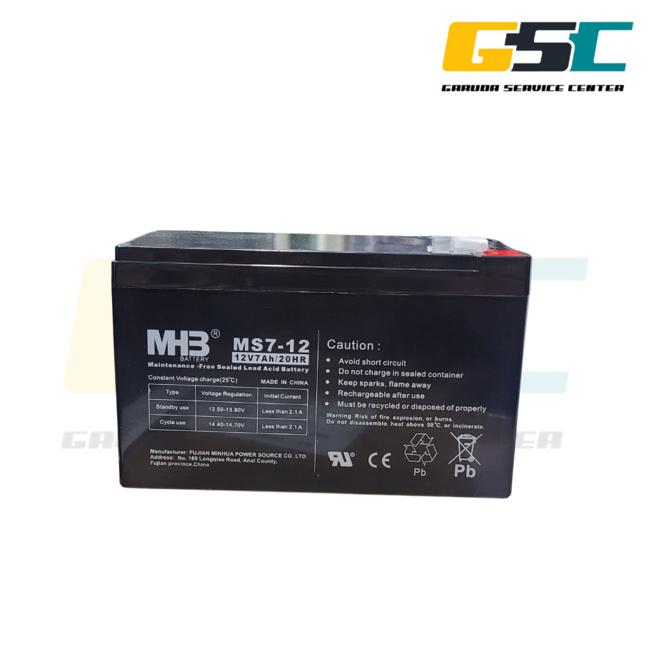 Aki Kering 12VOLT7AH