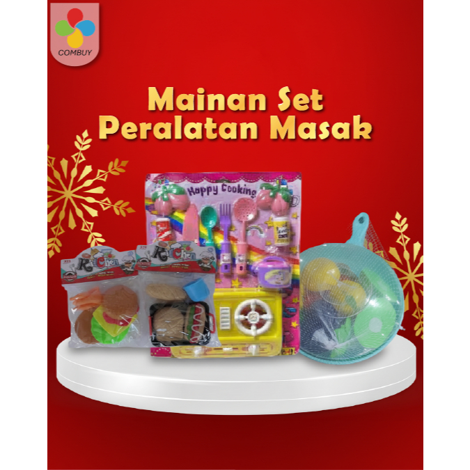 Mainan Anak Perlengkapan Alat Masak | Mainan Anak Peralatan Dapur