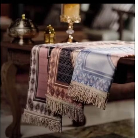 Sajadah Couple Howel & Co tanpa bordir - Sajadah couple Howel and Co