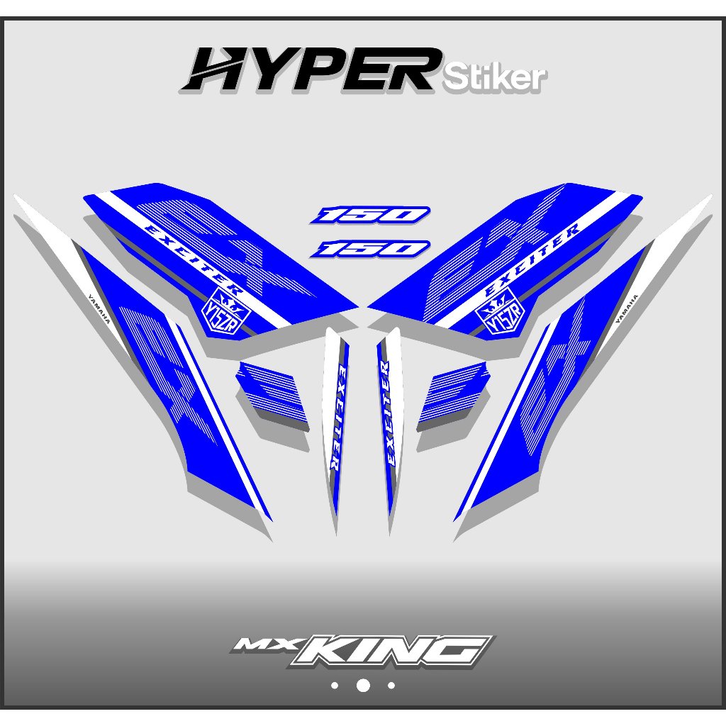 STRIPING JUPITER MX KING 150/STIKER MX KING EXCITER/STRIPING MX KING 150 KEREN