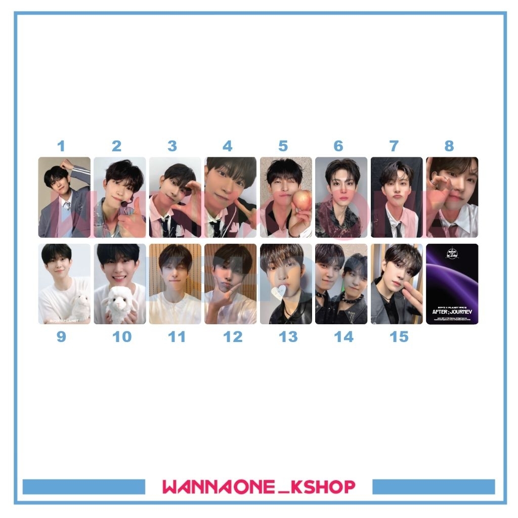photocard After Journey Geonwoo ALD1 boys planet