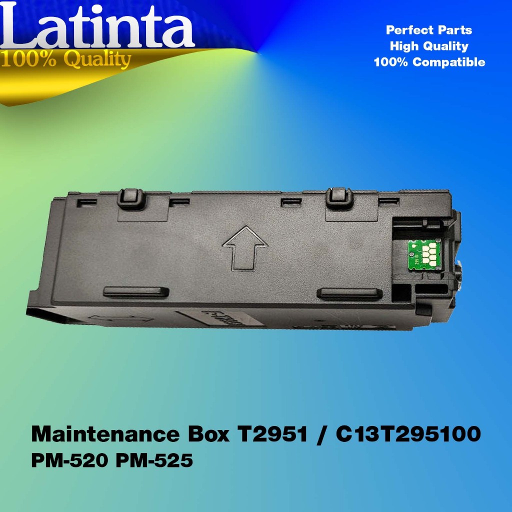 Maintenance Box T2951 Lengkap Catridge Chip 2951 Cartridge Compatible Printer Epson PM520 PM525 P/N 
