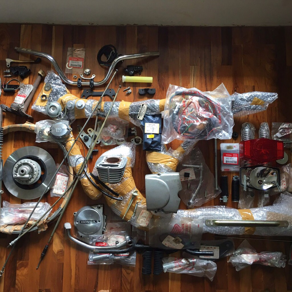 honda cb125s 1974 1975 Part ori nos
