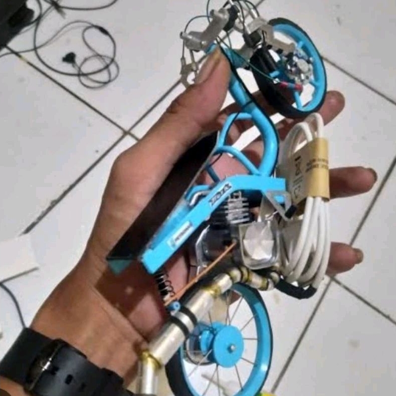 diecast miniatur motor drag thailand honda vario 125 downsize