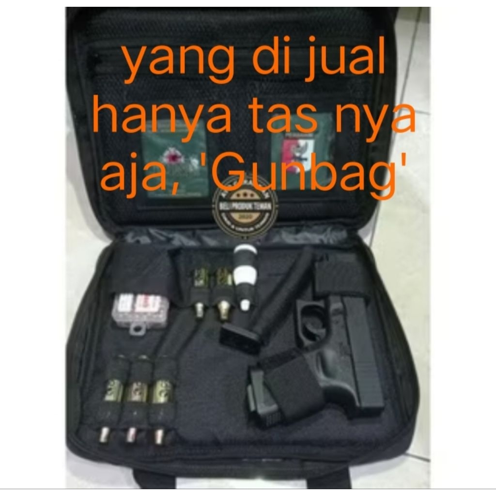 Gunbag / Tas senapan hitam camo