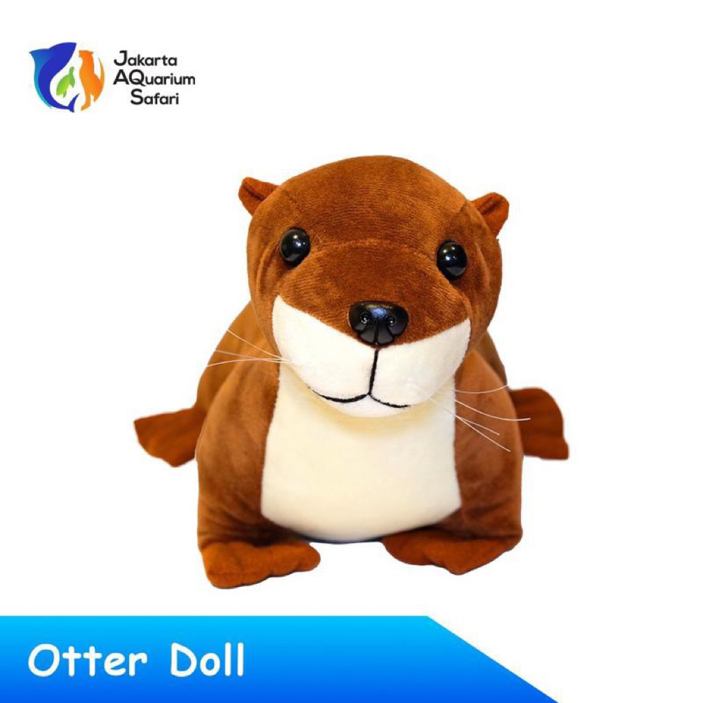 Jakarta Aquarium Safari - Boneka Berang Berang Laut Otter Doll