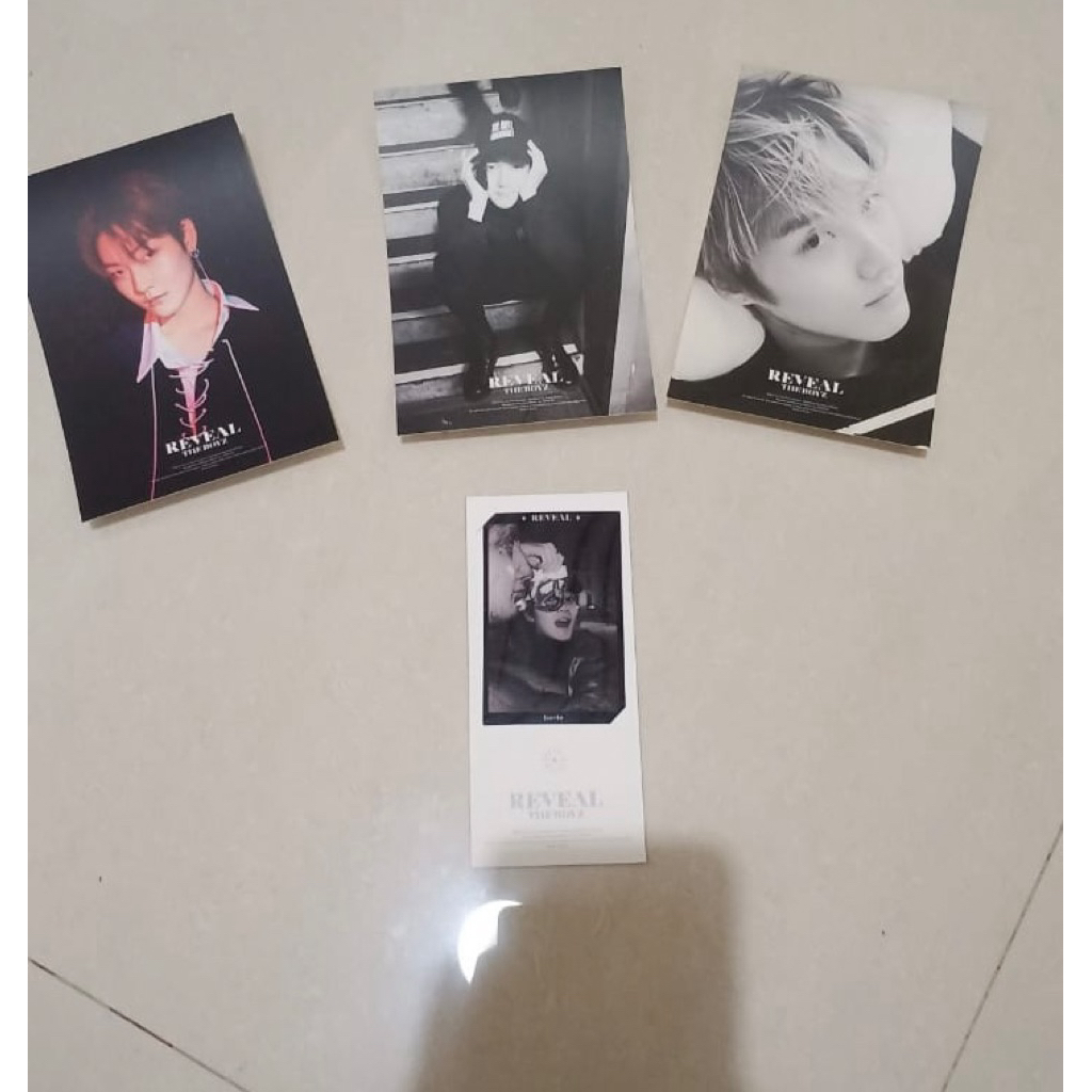 The Boyz Reveal Postcard Film photocard