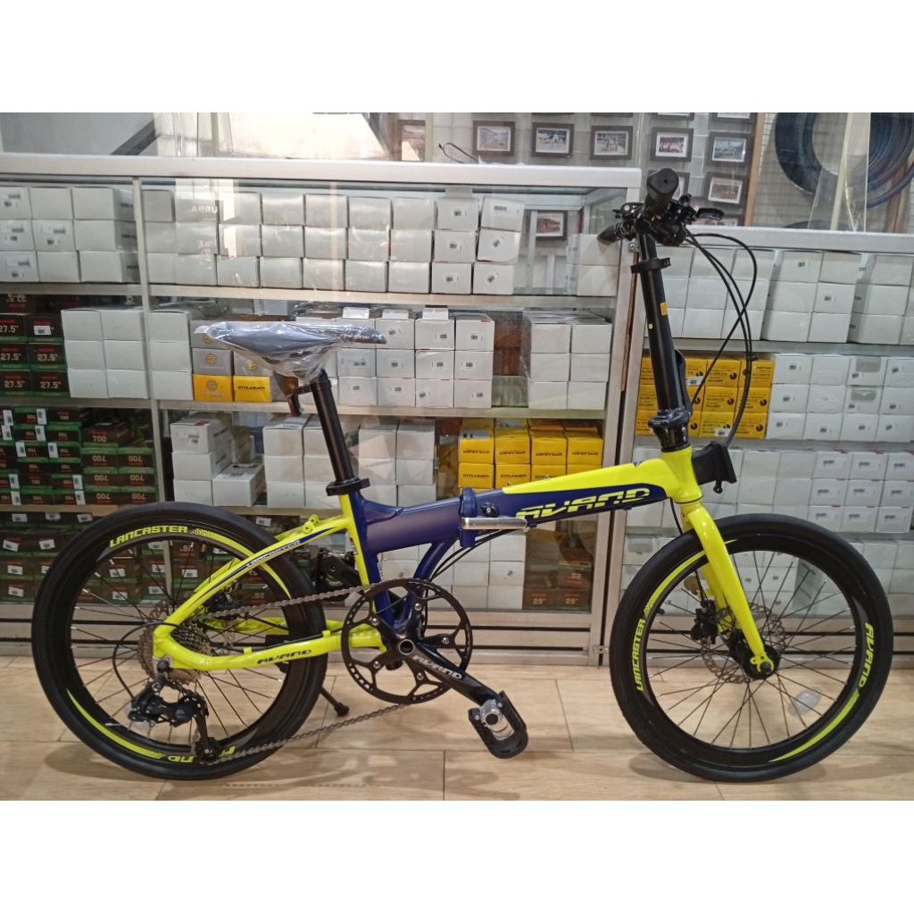 Sepeda Lipat Avand Lancaster 20" Inch 10 Speed - New Original