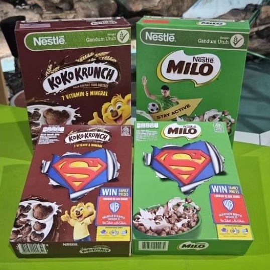 ED 03.26  BOX - SEREAL KOKO KRUNCH 150GR - MILO CEREAL 150GR - MILO CEREAL 300GR / NESTLE COCO CRUNC
