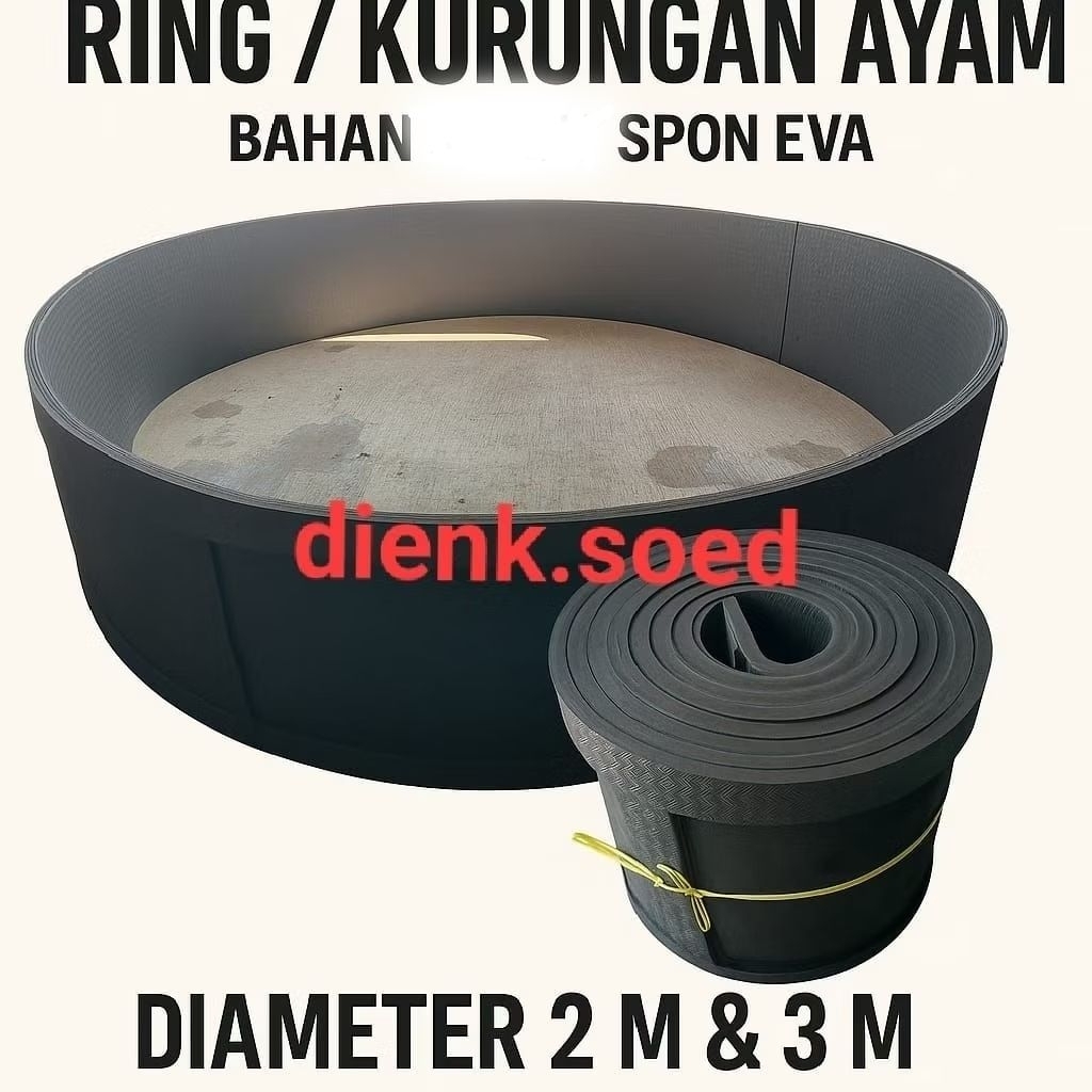 Geber ayam/ arena aduan ayam diameter 2 meter & 3 meter berbahan Spon Eva