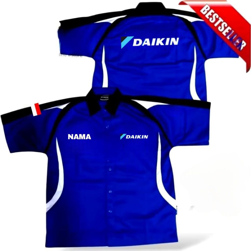 kemeja Daikin seragam Daikin pdh Daikin kemaj kerja Daikin seragam kerja Daikin pdh kerja Daikin baj