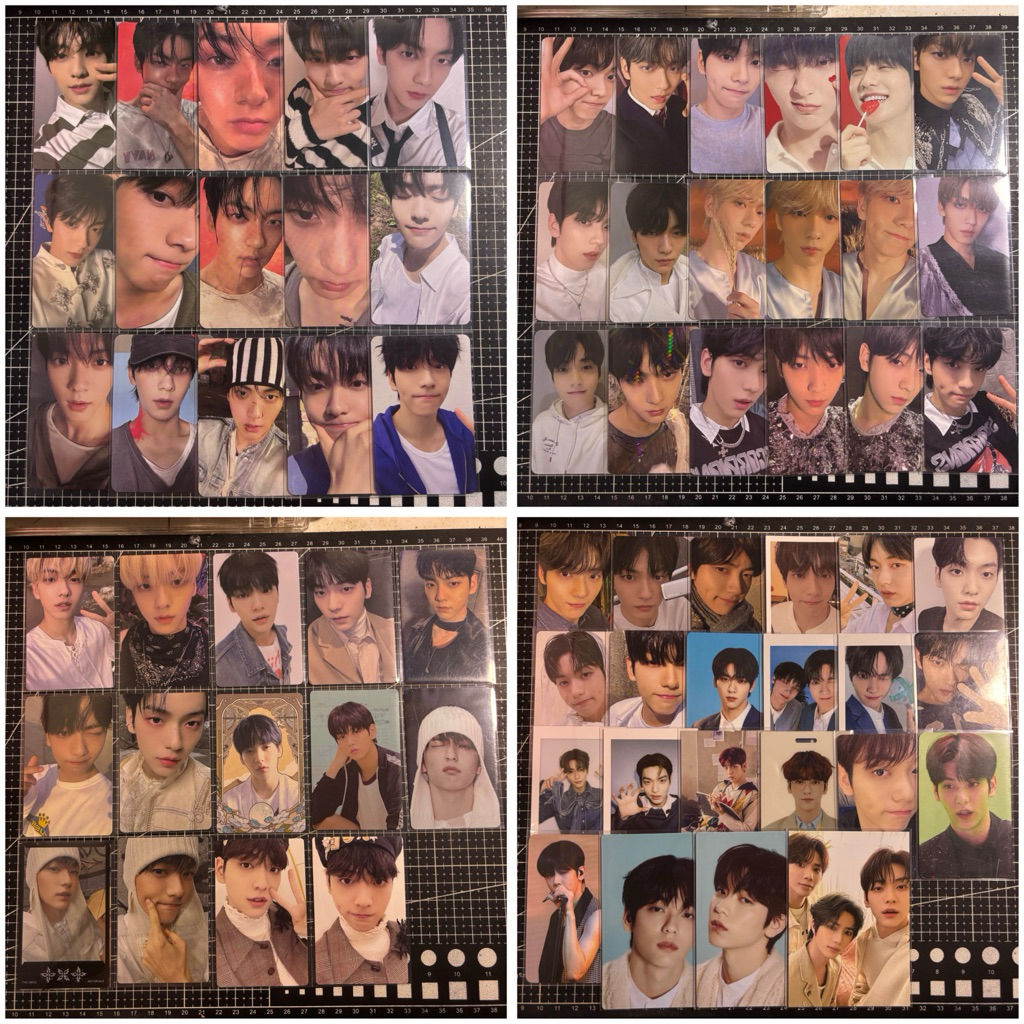PC PHOTOCARD TXT SOOBIN TOGETHER TSCT, LOVE LANGUAGE, SANCTUARY TSCS, M3 TOMORROW, TEMPTATION TNCT, 